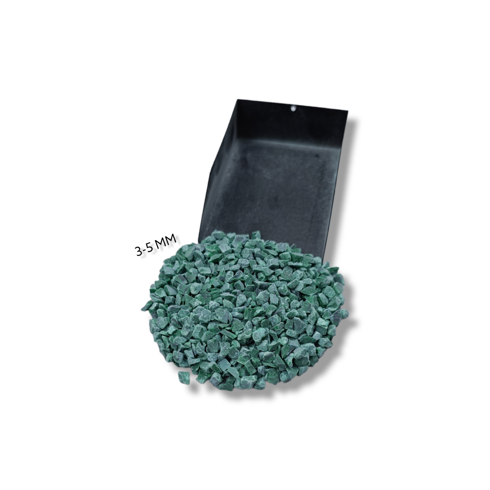 Crushed Malachite Gemstone Coarse Stone Inlay Woodworking Powder Inlay