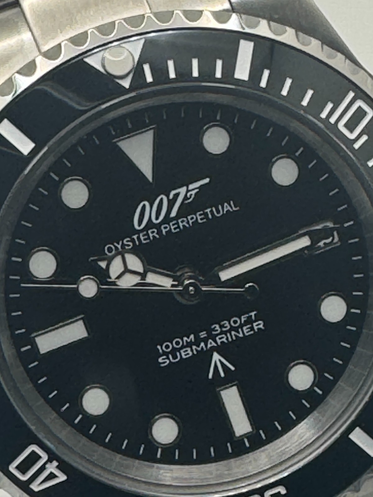 James Bond 007 BOND ‘Goldfinger’ Seiko NH35 Automatic Movement Watch Black