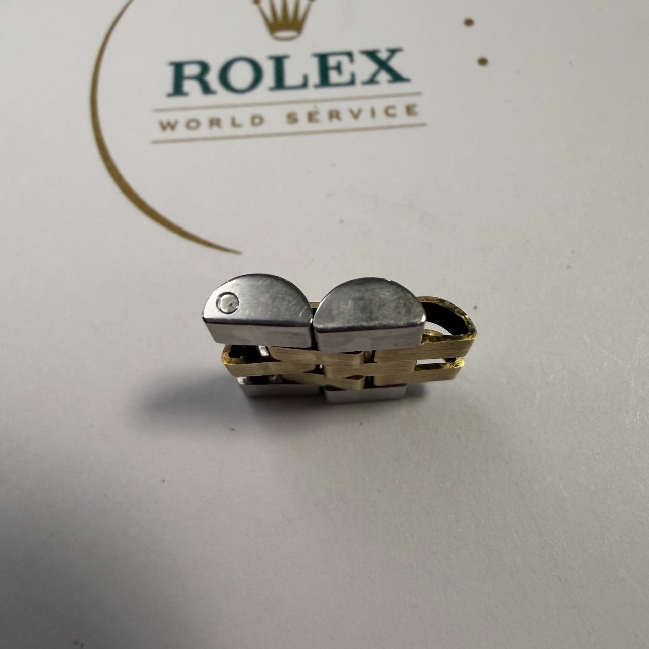 ROLEX 2Link for DATEJUST 16233 16013 YG×SS 15.5mm×6mm FZ8799