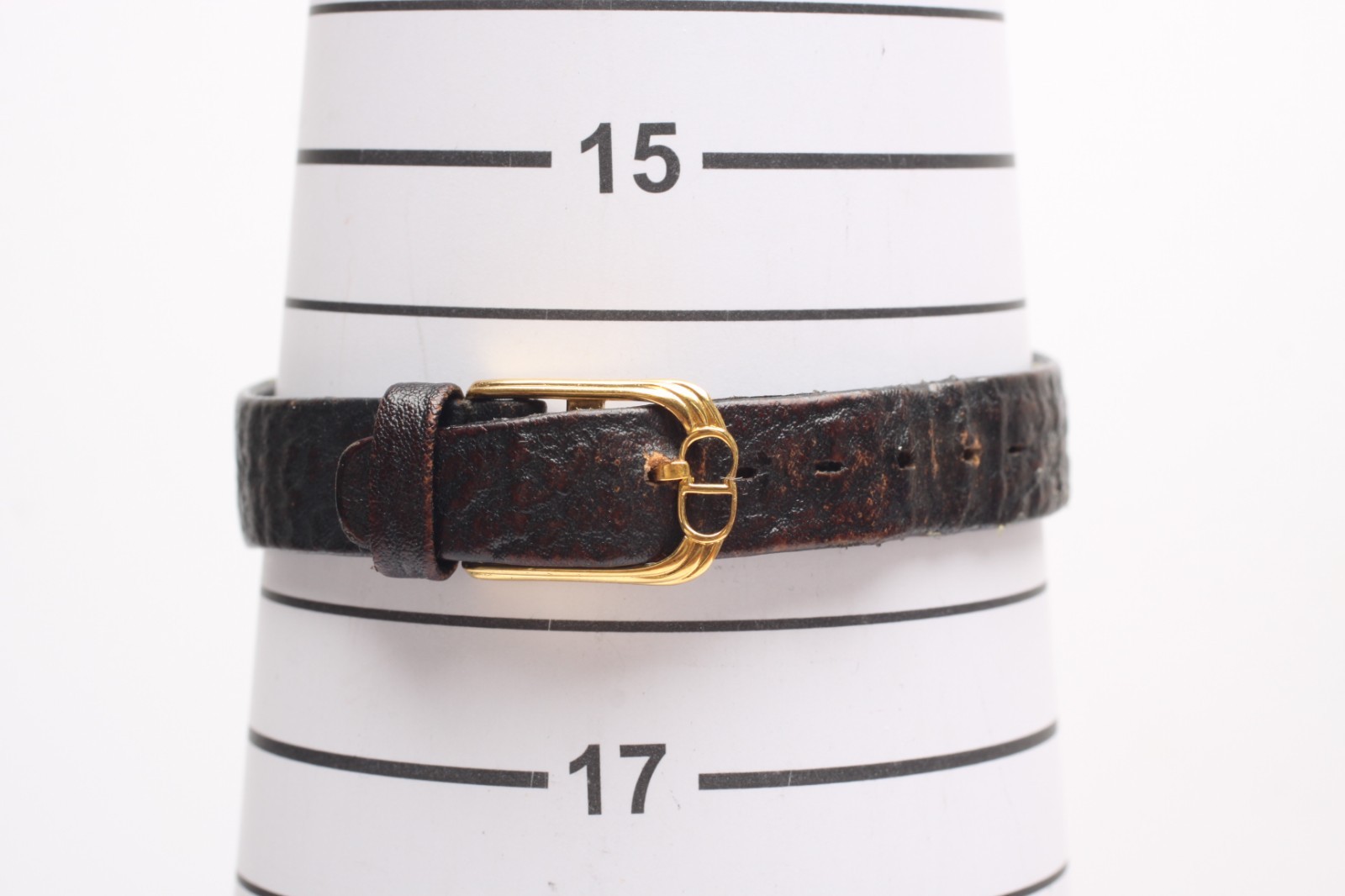 [EXC+5] Vintage Christian Dior Bagheera 46 153-4 Black Dial Women’s Quartz Watch