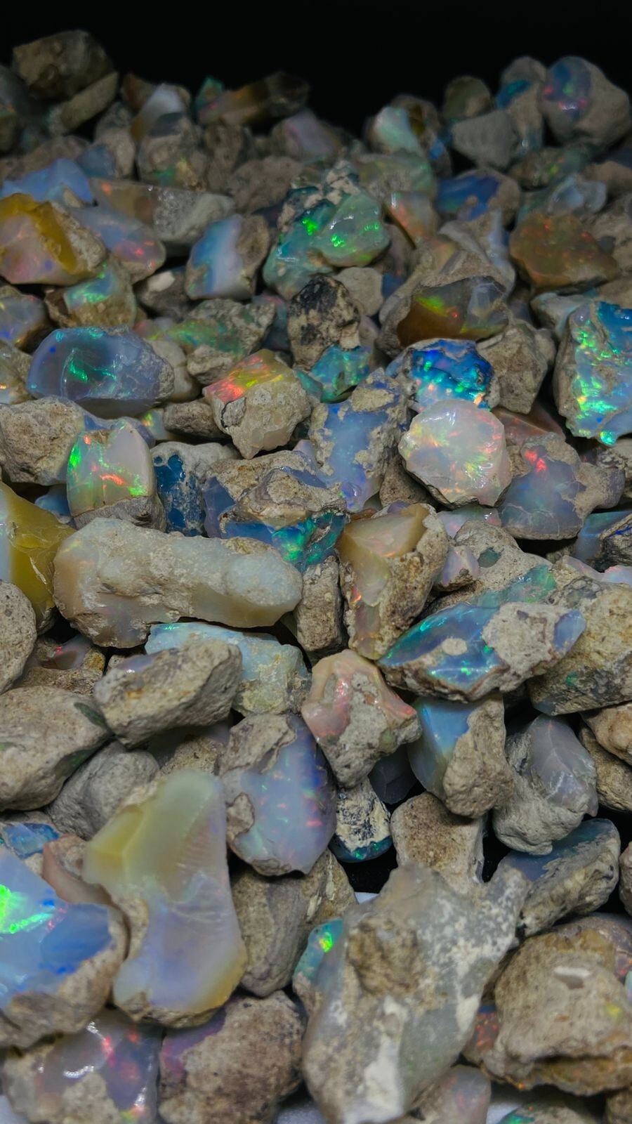 Opal rough lot Crystal, 200 Carat Lot Wholesale Rate Opal Uncut Raw, Opal raw.