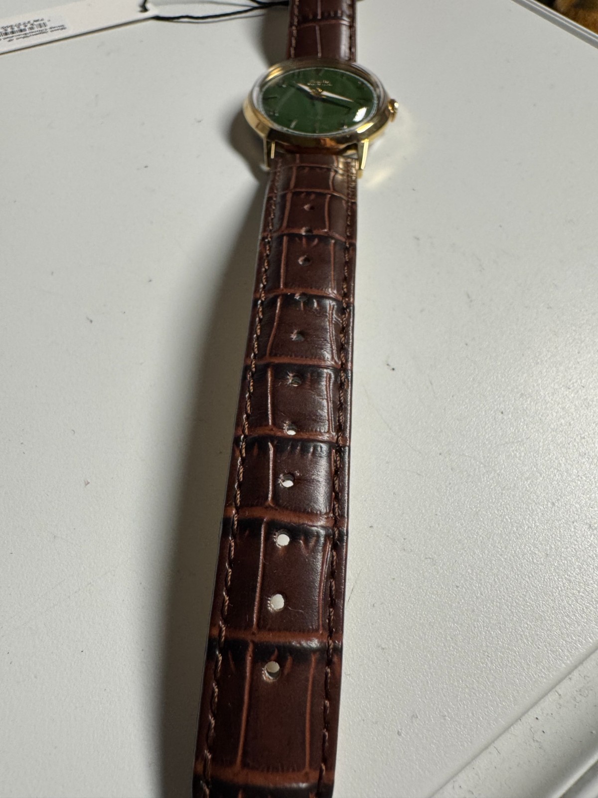 Timex Green Marlin Quartz 34MM Watch TW2Y37800 W/Box Runs Good