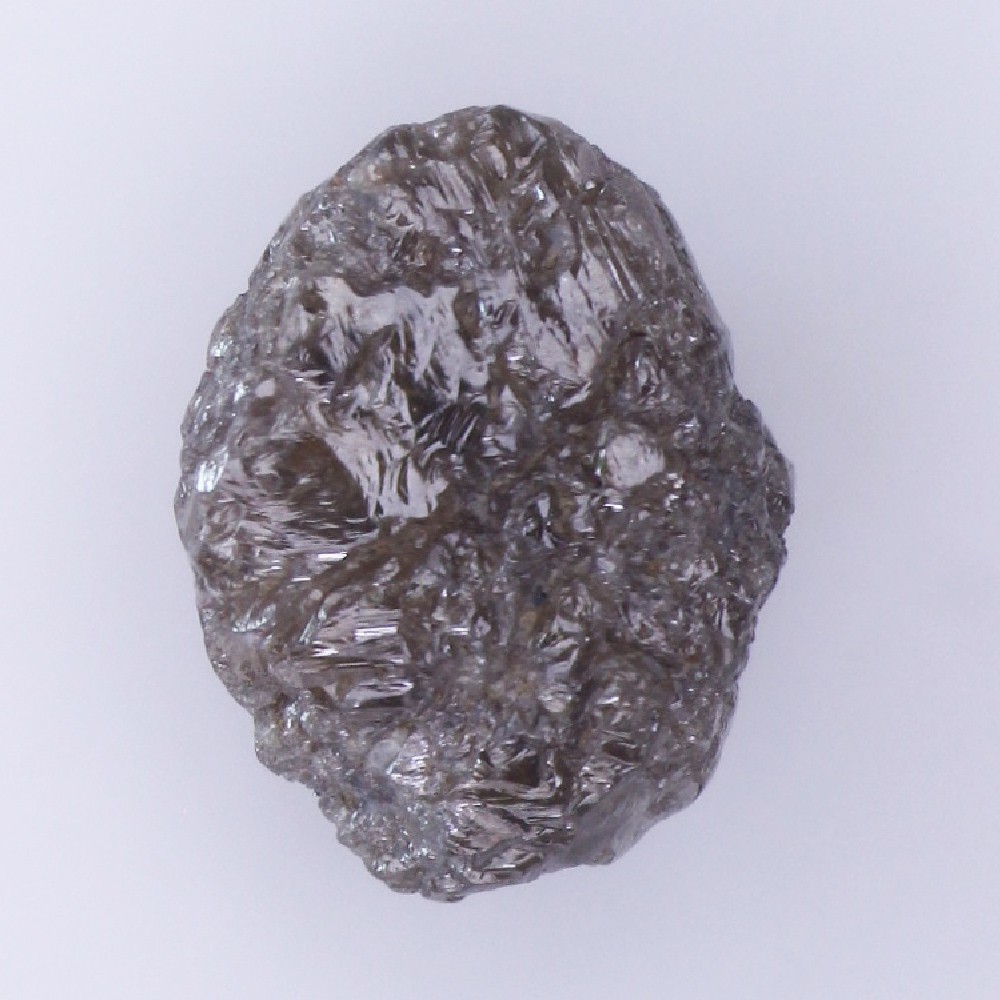 African Natural Rough Diamond Untreated Raw Loose Earth Mined Gray 2.05 Ct