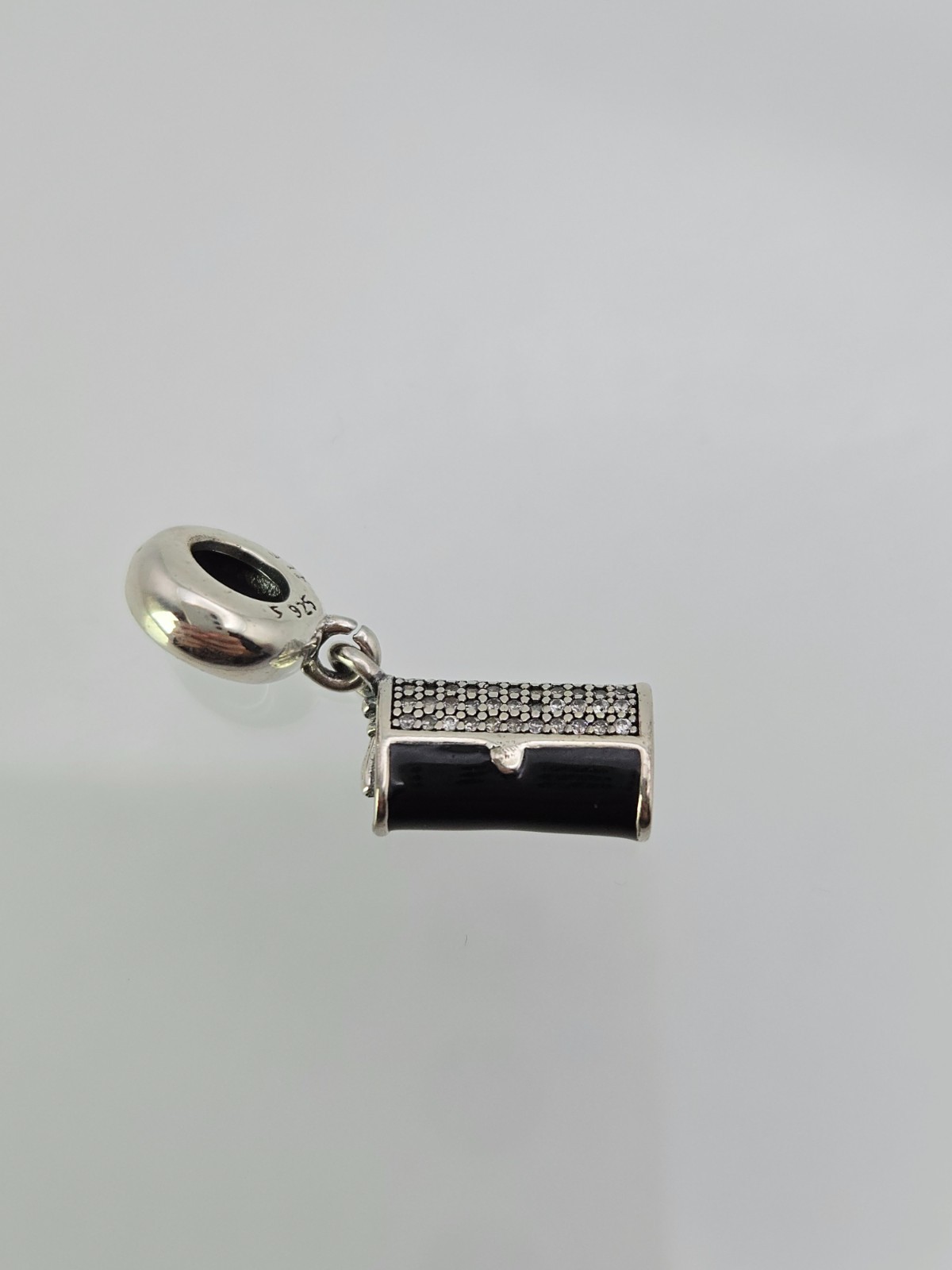 Authentic Pandora Silver purse Clutch Bag dangle Charm