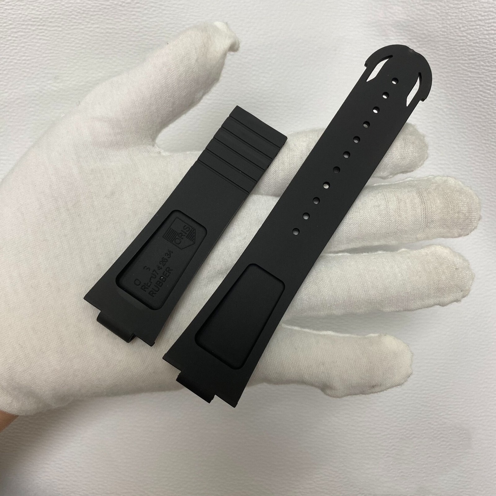 24x12mm Rubber Watch Strap Band Oris Aquis 7730 7733 7743 7754 Multi Colors