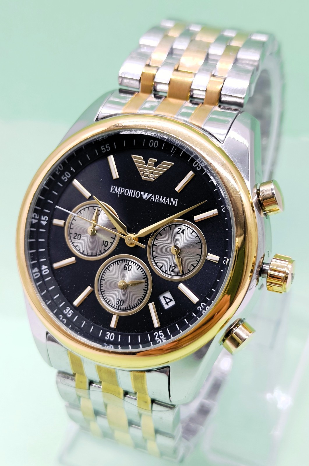 Awesome EmporioArmani Chronograph Date Indicator Quartz Analog Men’s Wrist Watch