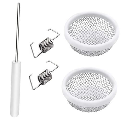 RV Flying Insect Screen, 2 Pack Furnace Vent Cover,Heater Vent Cover, 2.8in 2PK