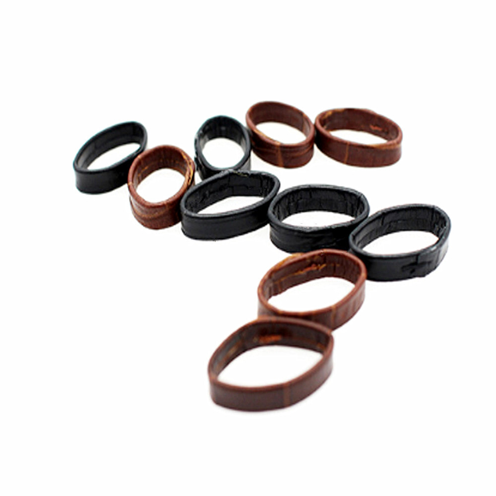 4pcs Genuine Leather Watch Strap Band Holder Locker Loops 18 19 20 21 22 24mm