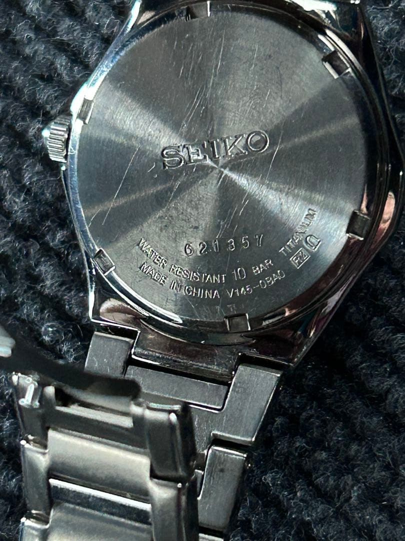 SEIKO Solar Watch, Dark Blue From Japan