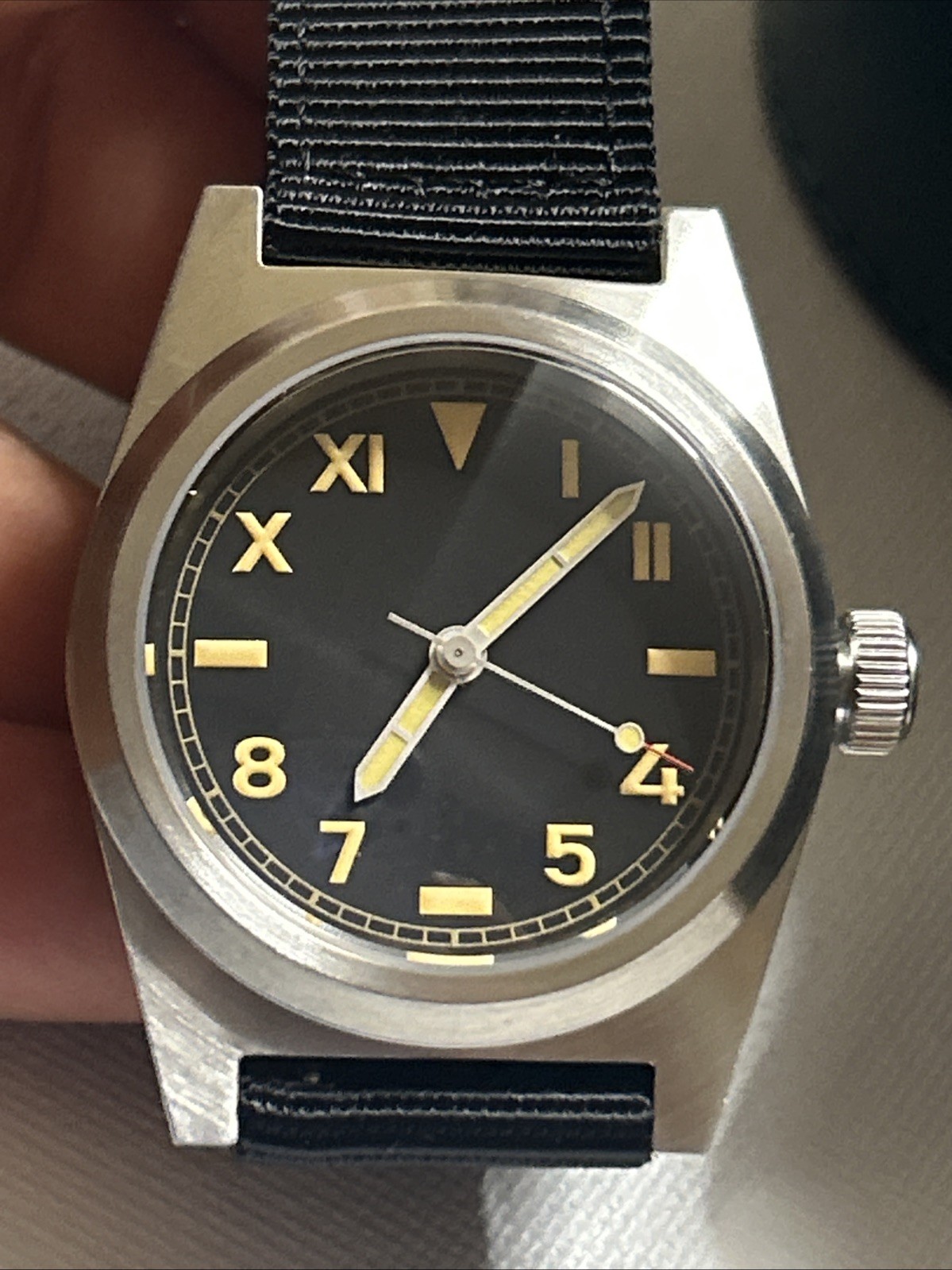 San Martin 38mm Vintage Military Enthusiasts Diving Watch SN031
