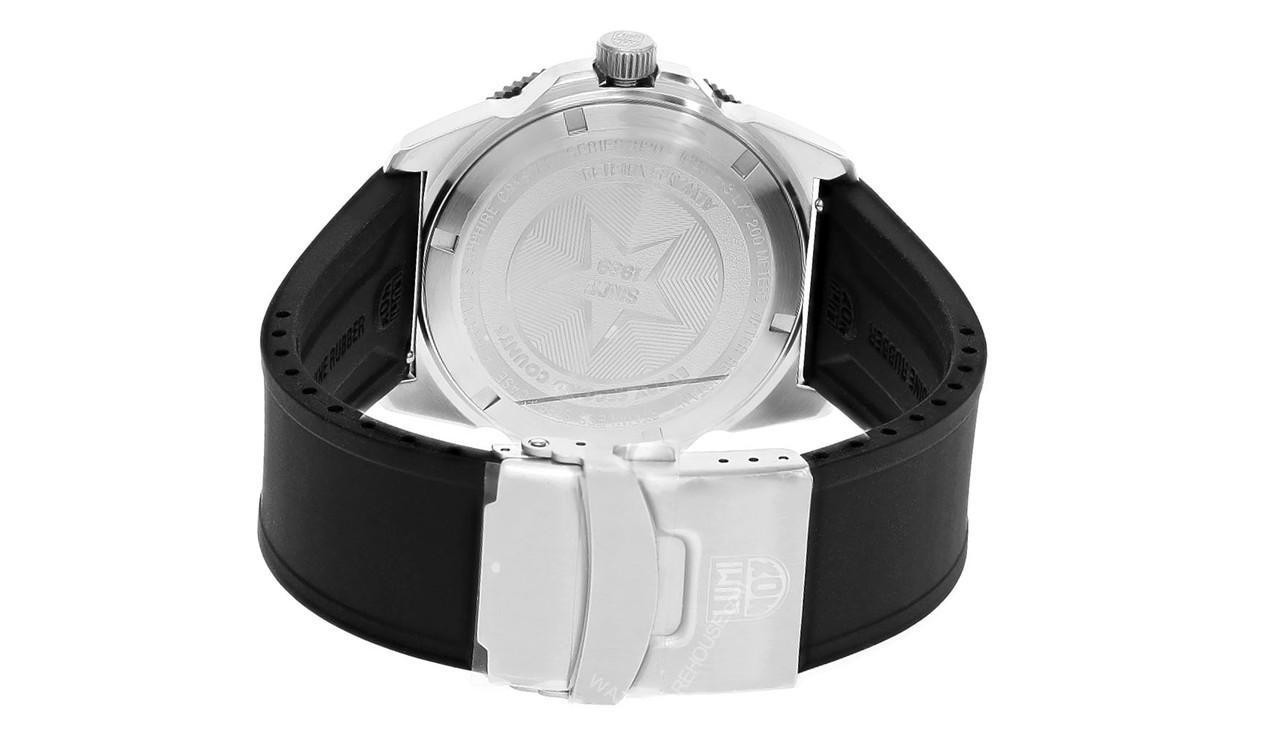 Luminox Pacific Diver Quartz 44mm Black Dial Rubber Men’s Watch XS.3121.1