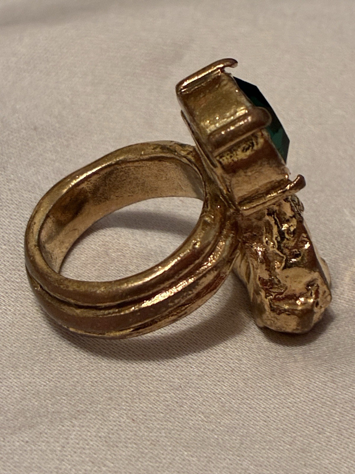 Vintage Yves Saint Laurent Arty Ring FREE SHIPPING