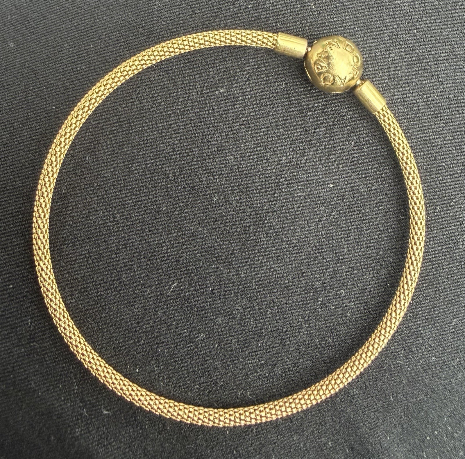 Authentic Pandora Shine Mesh Bangle Bracelet 566543 | Retired | S925 ALE