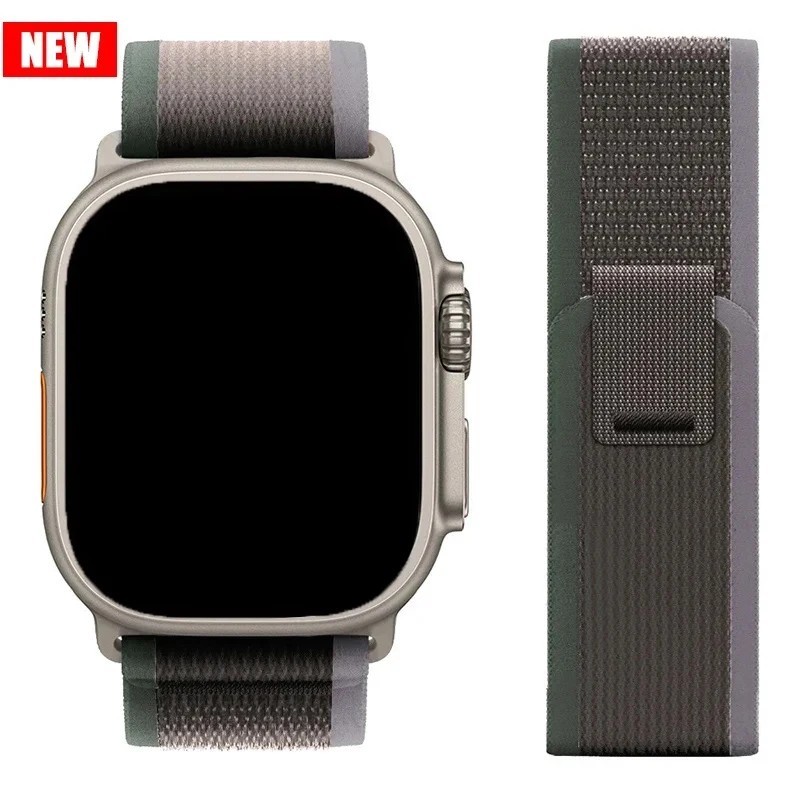 Nylon Trail Loop Strap for Apple Watch Ultra 49mm Series 11 10 9 8 7 SE