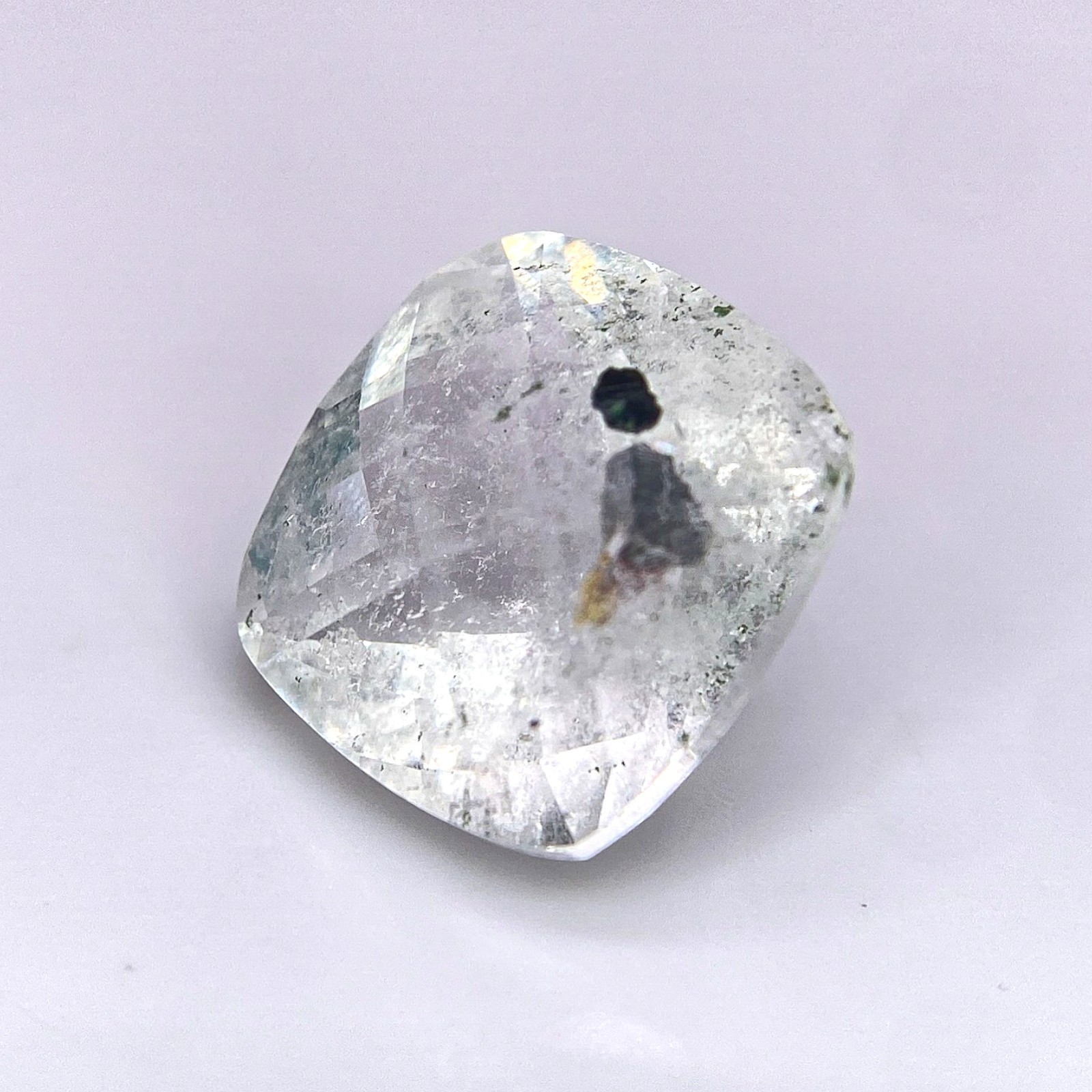 11.70 ct QUARTZ WITH DIOPSIDE – MADAGASCAR – Natural Rare Untreated Faceted