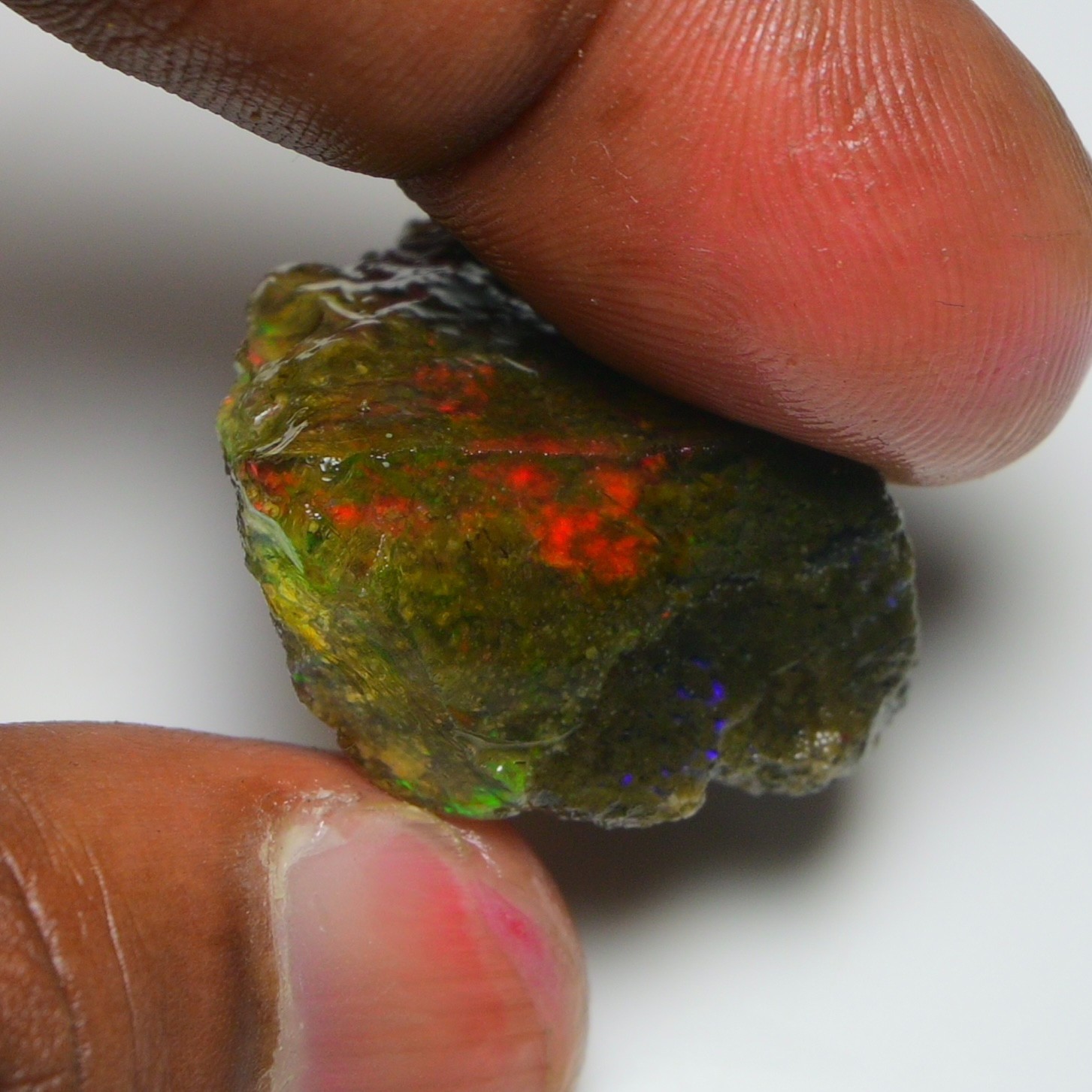 Opal Rough 40.55 Ct Natural Ethiopian Raw, Crystal Opal Specimen, Opal Gemstone
