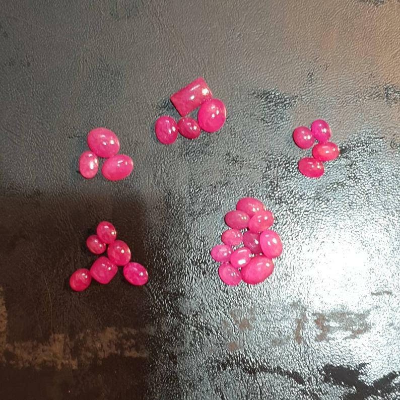 Mozambique Ruby 2cts Average Size Cabochon No Heat No Treatment 100%Natural Ruby