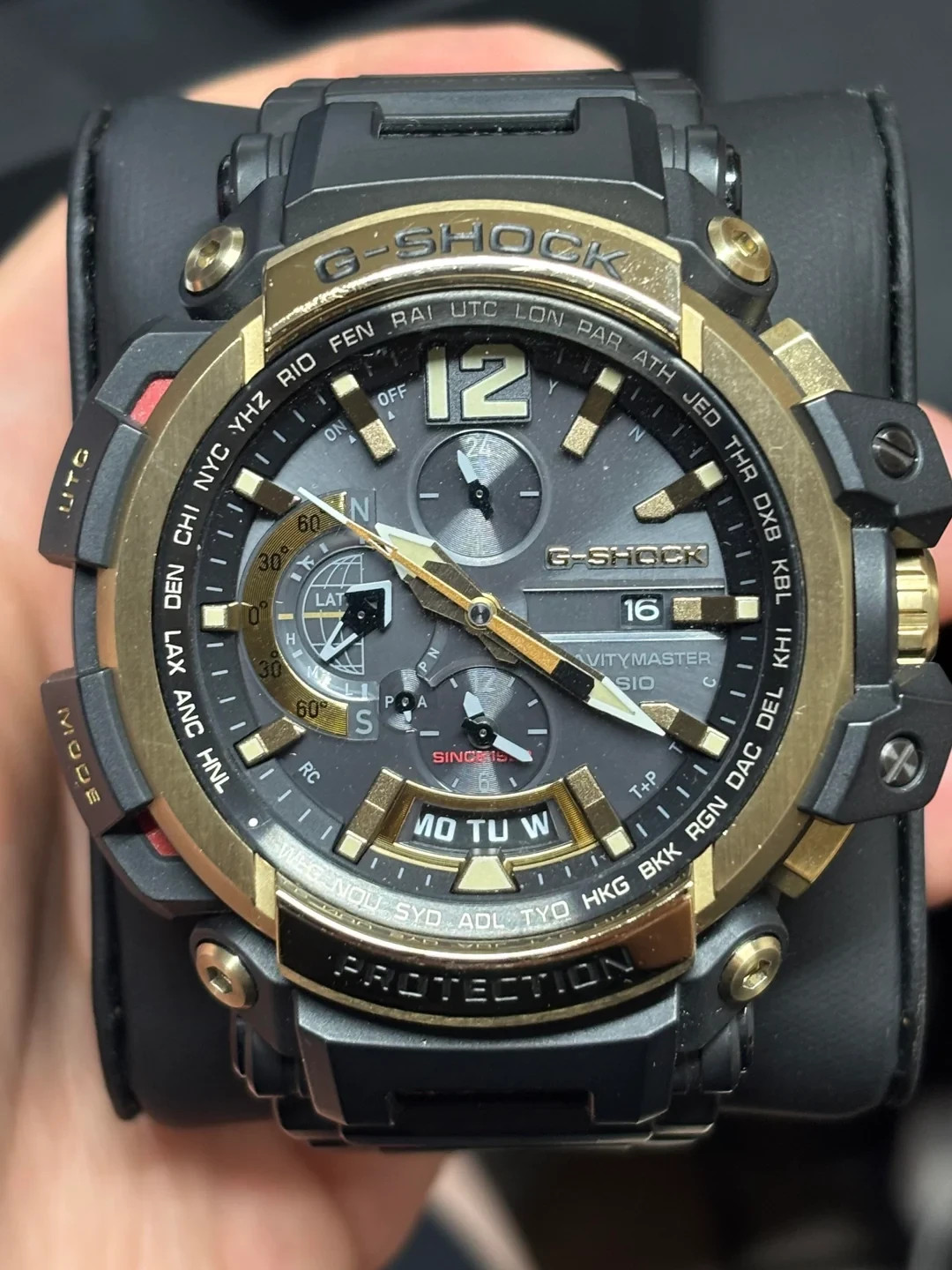 Casio G-Shock GPW-2000TFB-1A 35th Anniversary Limited Edition Gold Tornado