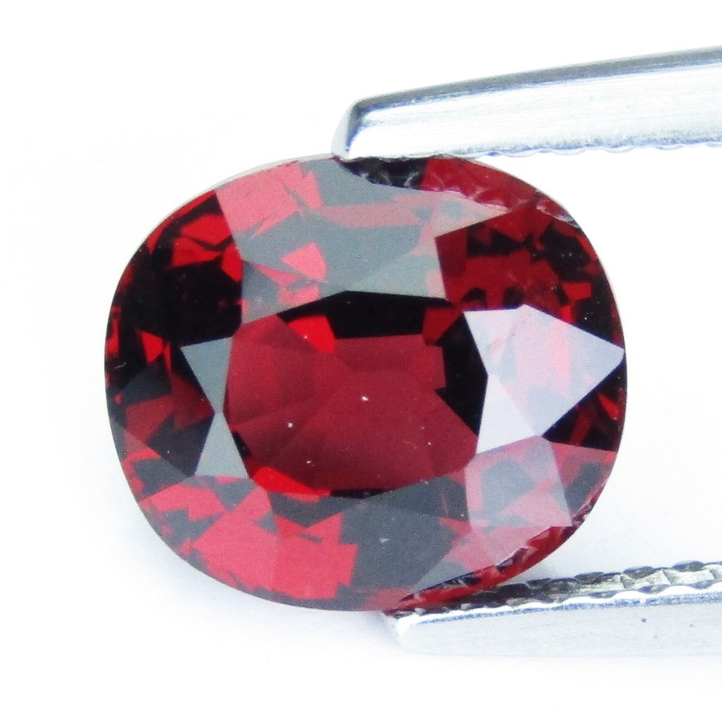3.38Cts Ravishing Natural Pink Rhodolite Garnet 8.9×7.9×5.5mm Cushion Gemstone
