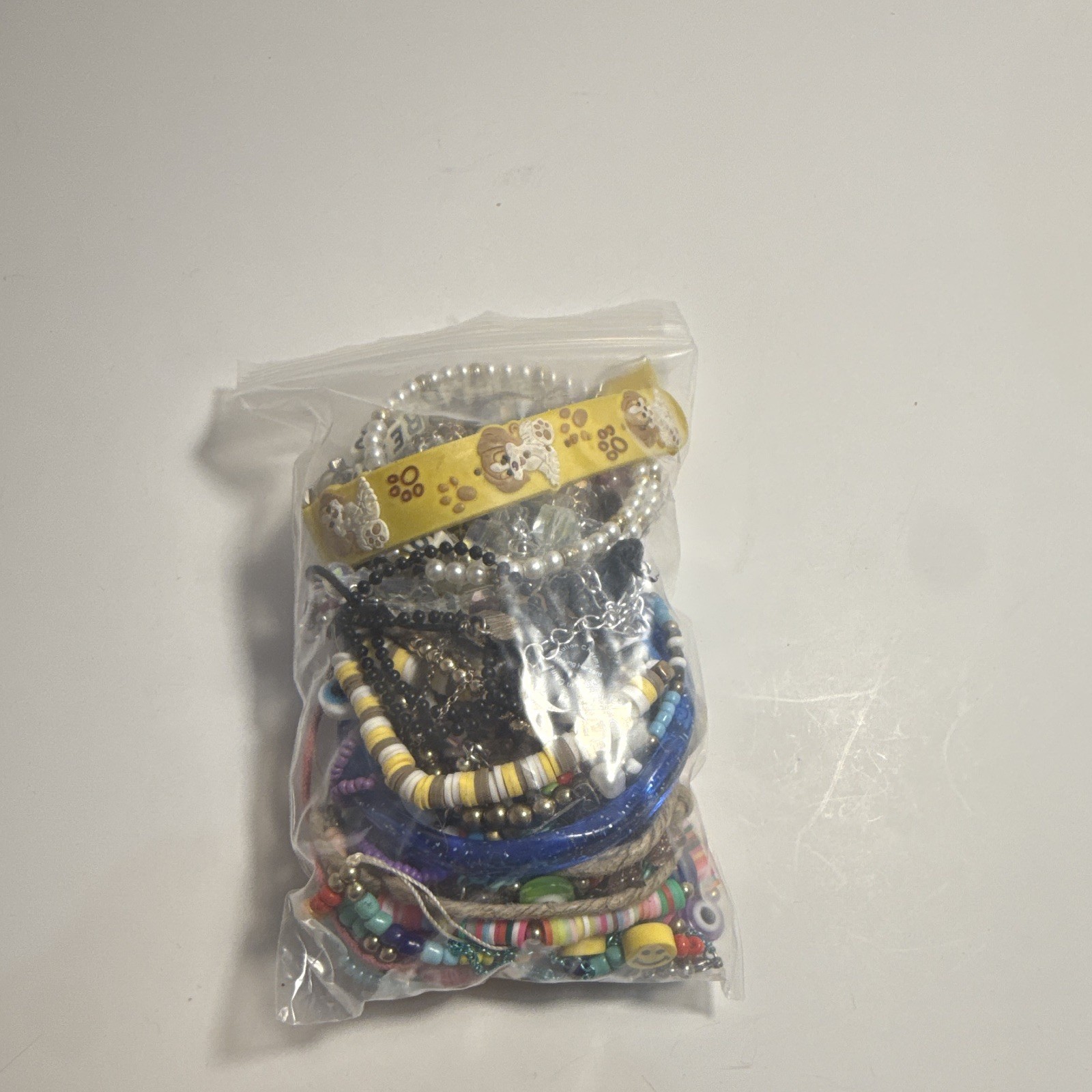 Unisex Kids Fashion Jewelry Mixed Lot Multicolor 25+ Bracelets Necklaces Charms