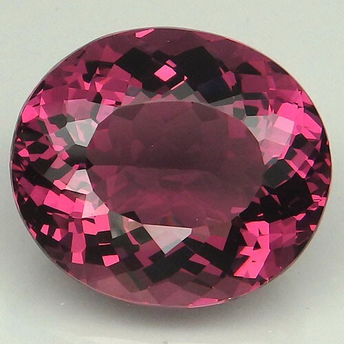 21.25Ct. Attractive!!! Pink Purple Morganite Oval