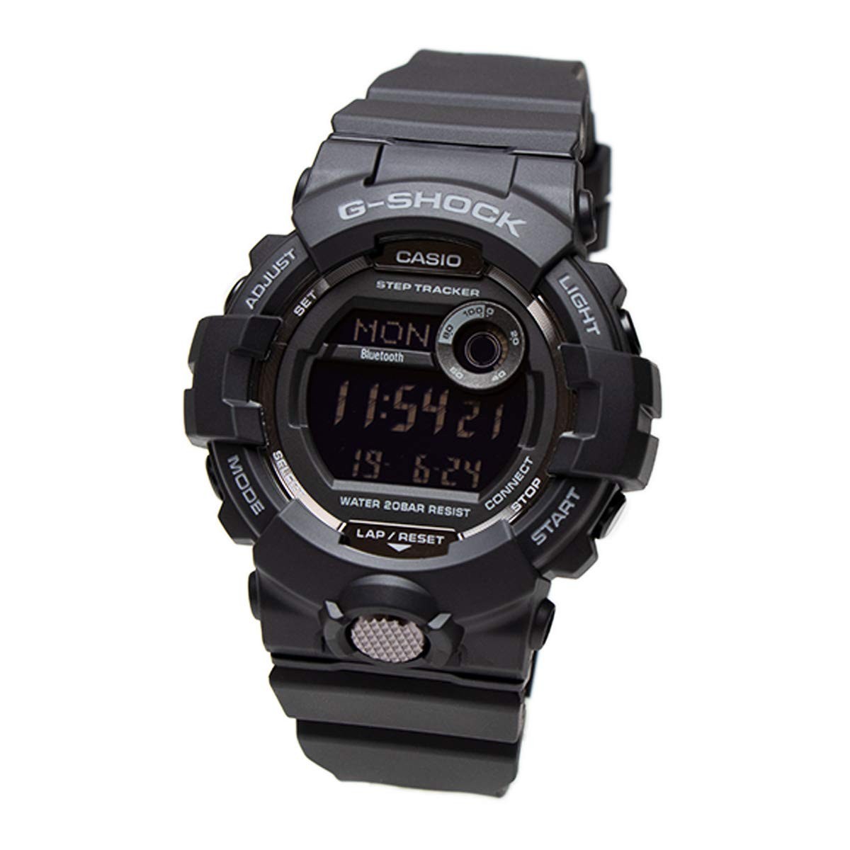 G-SHOCK CASIO Bluetooth Smartphone Linked G-SQUAD GBD-800-1B Black Male Wa