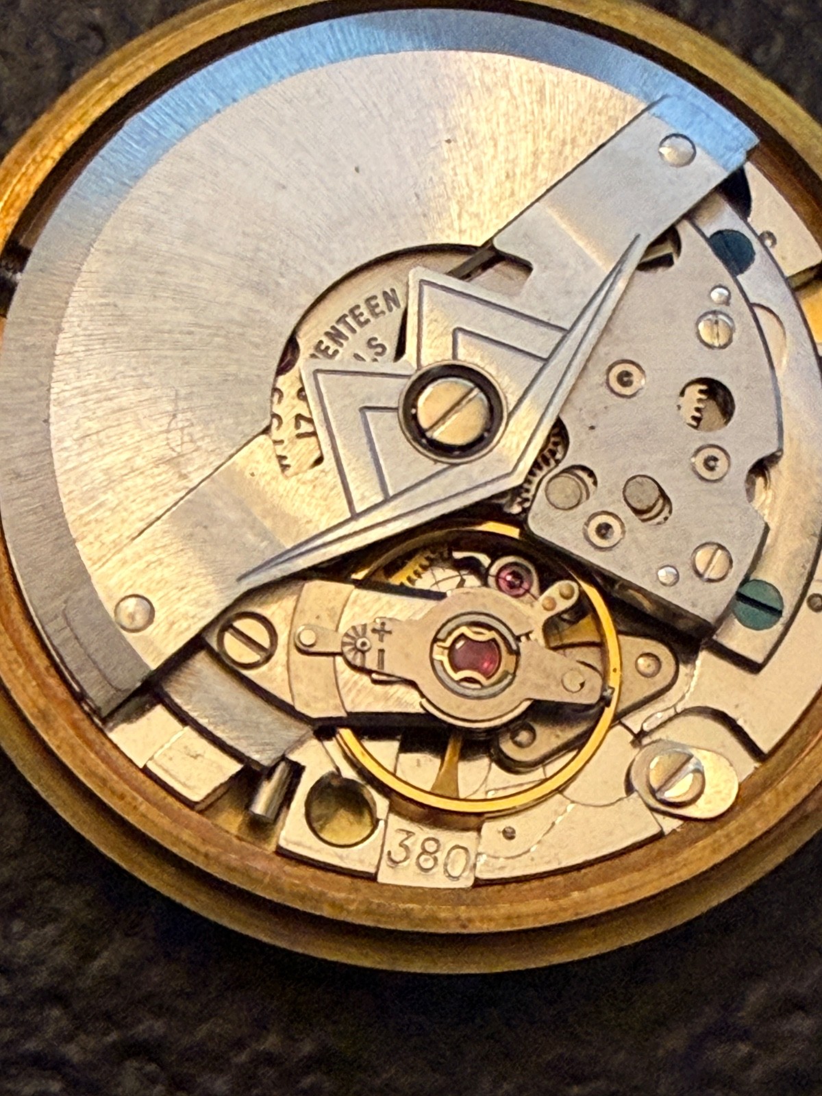 MOVADO Kingmatic S 380 Movement, Parts Dial Hands Crown Project