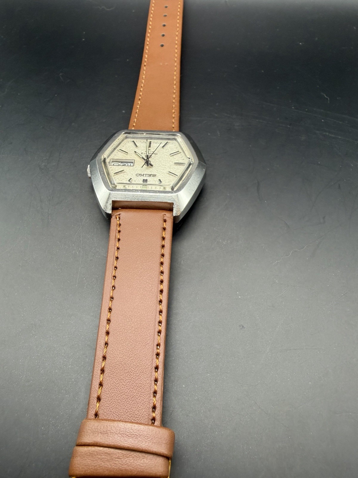 Vintage 1974 Seiko ( SQ 4004 0903-5009) Quartz Men’s Watch – Fully Serviced