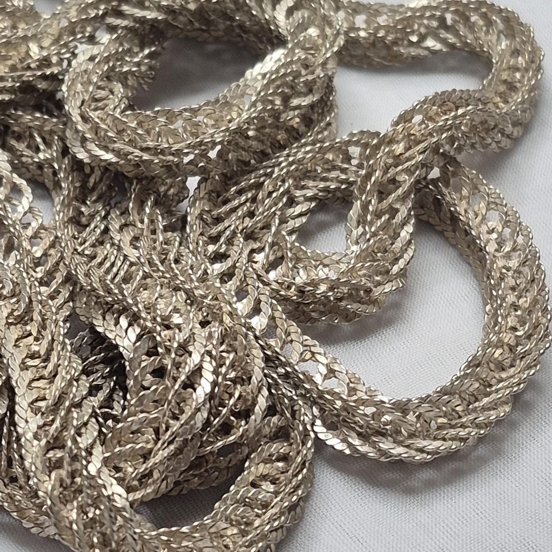 Vintage Guatemala Wedding 72 Inch Infinity Love Necklace