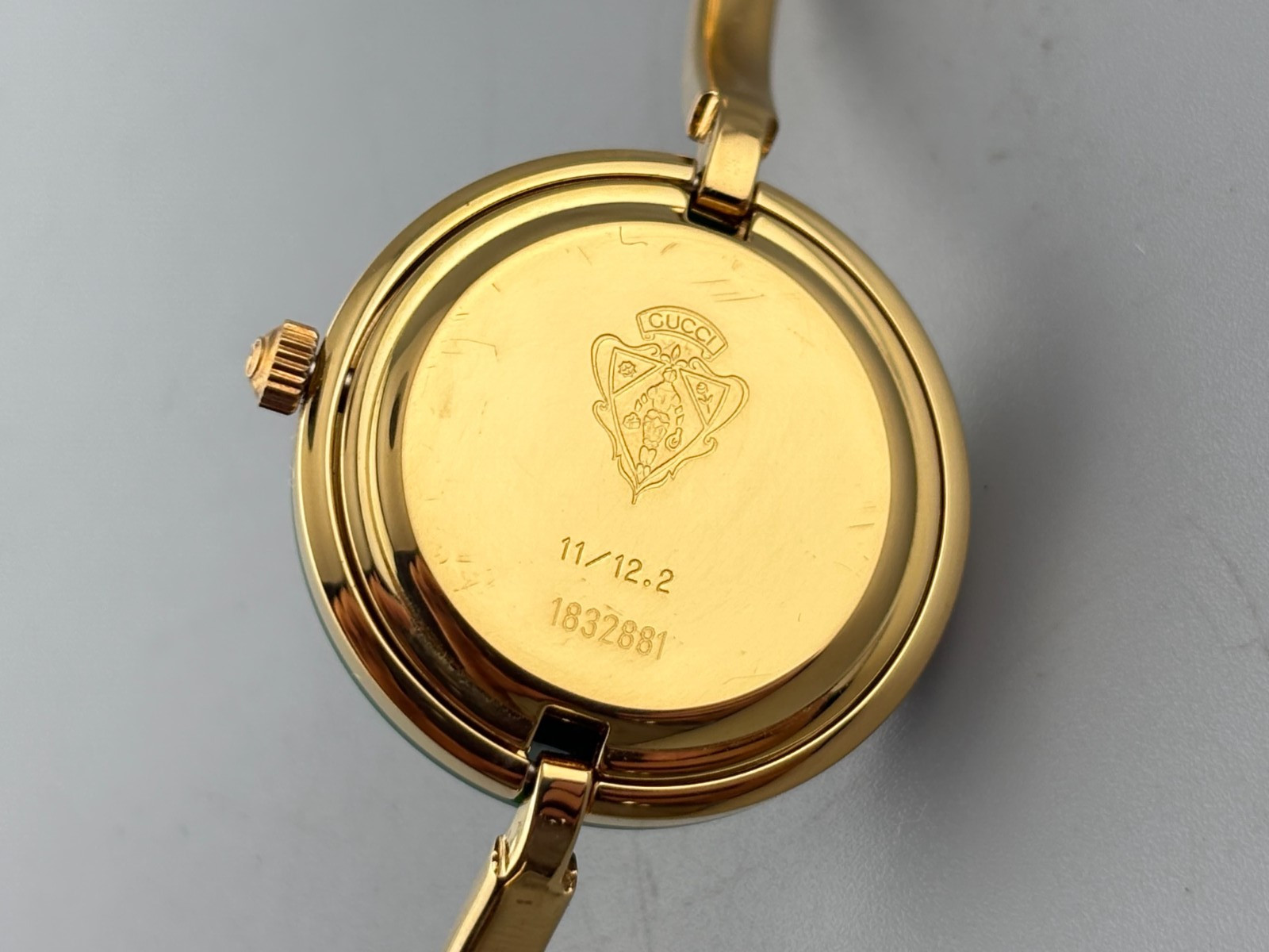 [NEAE MINT W/Full Set] Gucci Change Bezel 11/12 Women Watch Gold 12 Colors