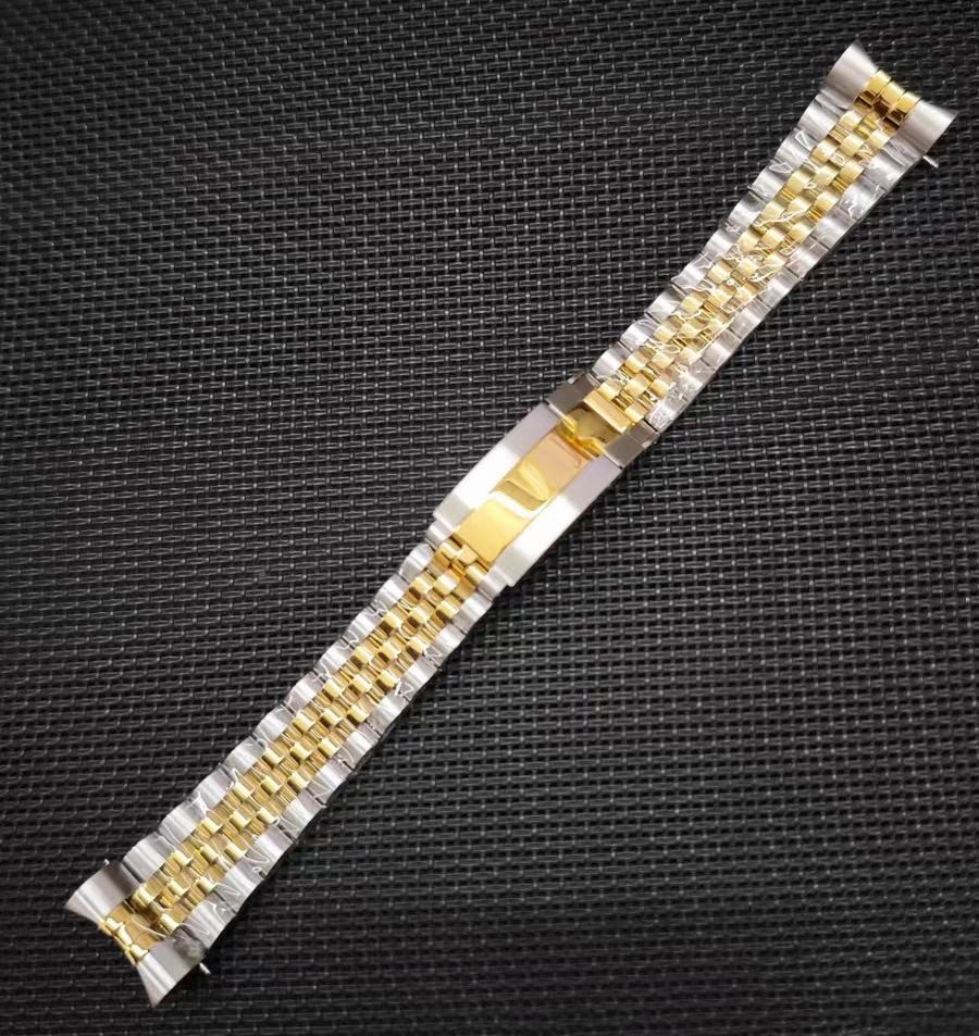 21mm 22mm Curve end link jubilee Bracelet + T-fit Clasp Fit Tudor Black Bay 41mm