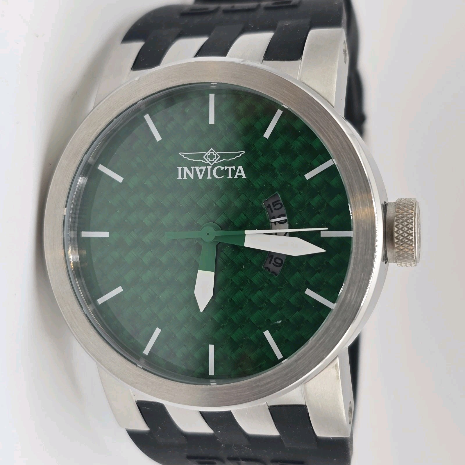 Invicta DNA Urban Watch Men’s Quartz 46mm 29908 Green Carbon Fiber