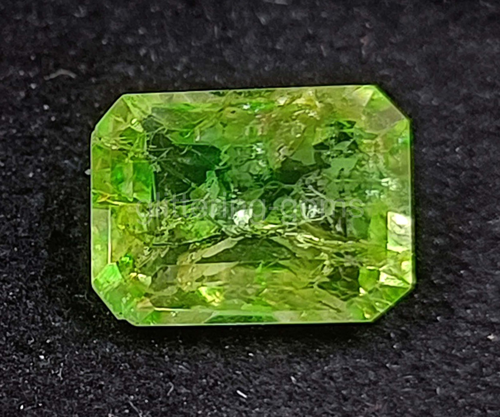 10.00 Ct Natural Green Emerald Emerald Cut IGL Certified Loose Gemstone 5DNH