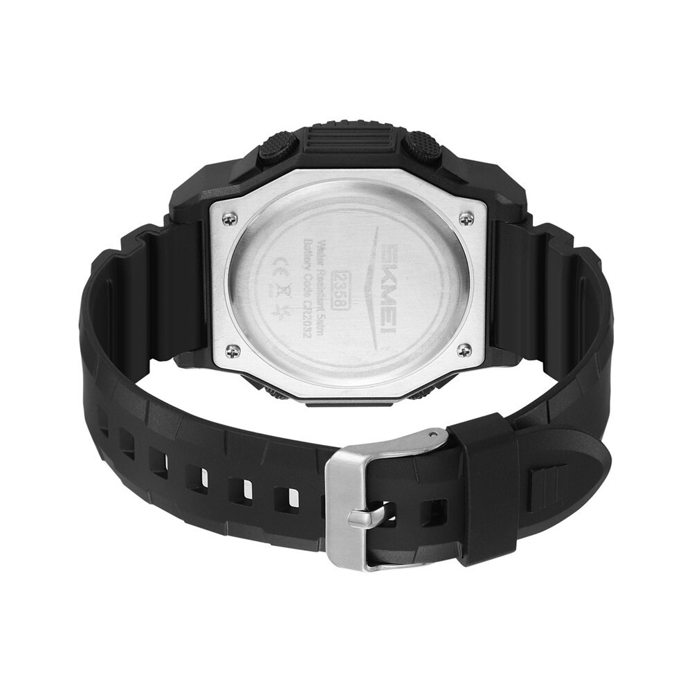 SKMEI Men Sport Watch Solar Power Wristwatch LED Boys Countdown Digital Watches