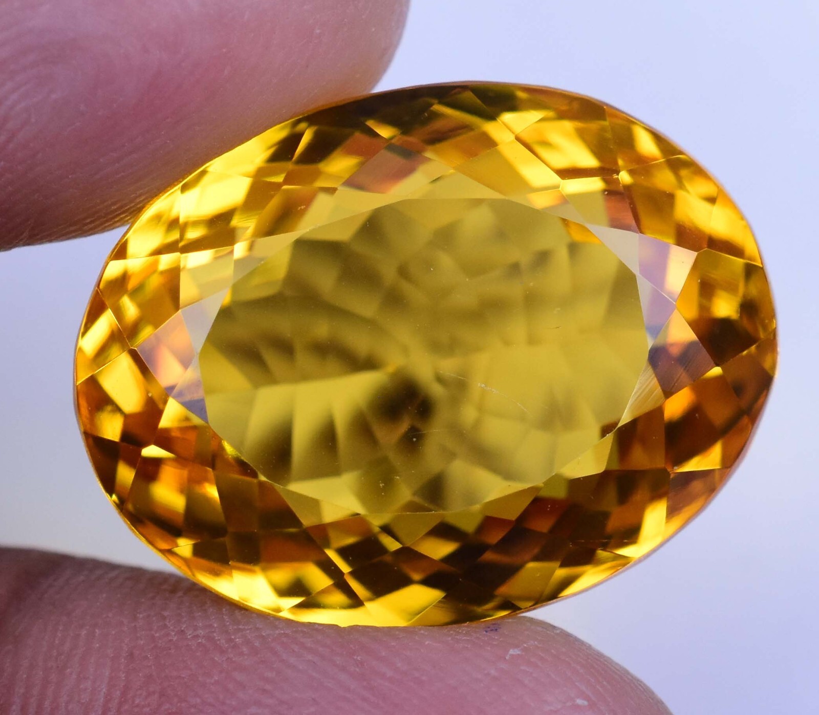 40.55 Ct Flawless Natural Mexico Yellow Opal Certified Oval Cut Loose Gemstone