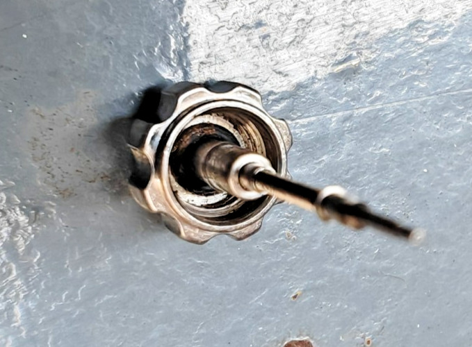Genuine Blancpain 8mm crown with stem