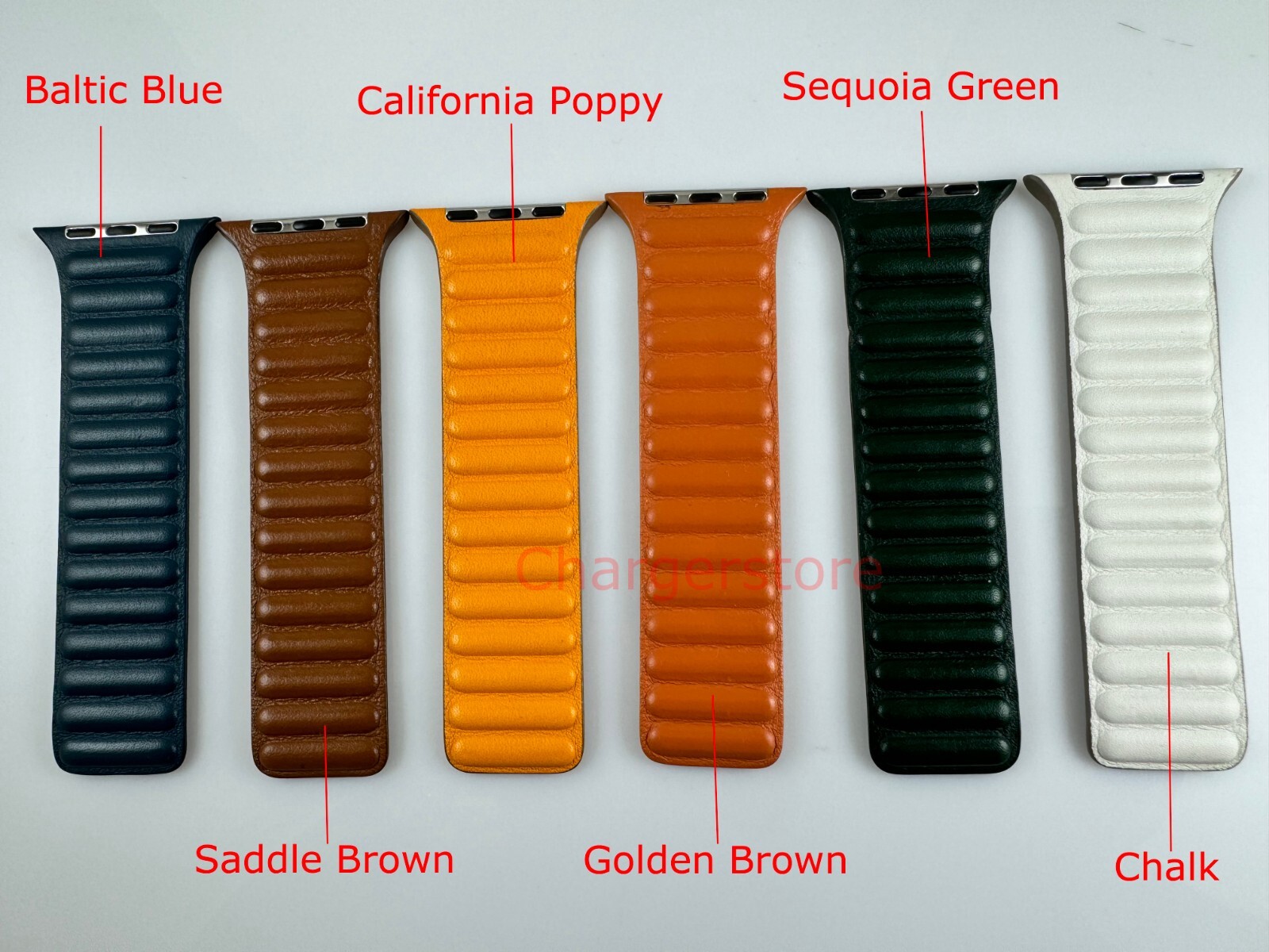 Original Genuine Apple Watch Leather Link 38mm 40MM 41MM S10 42MM Umber Band SM