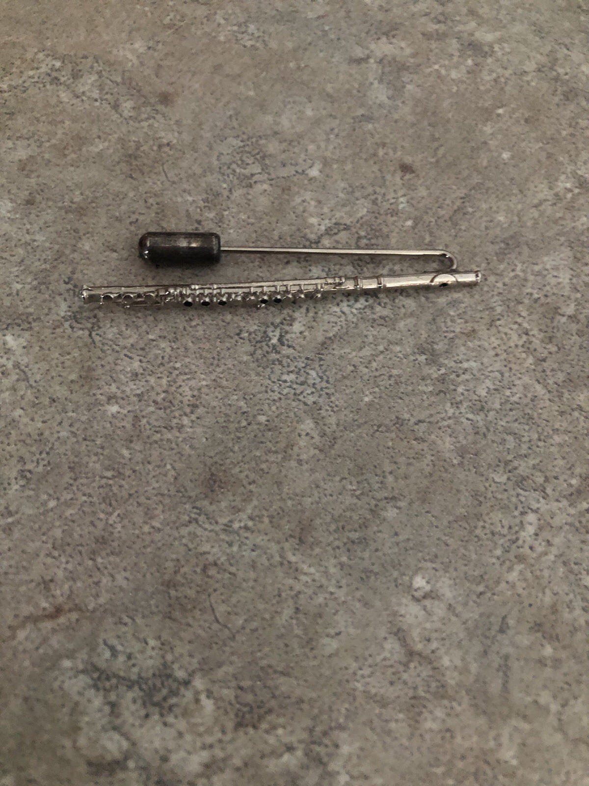 Vintage Future Primitive Flute Stick Pin EUC!