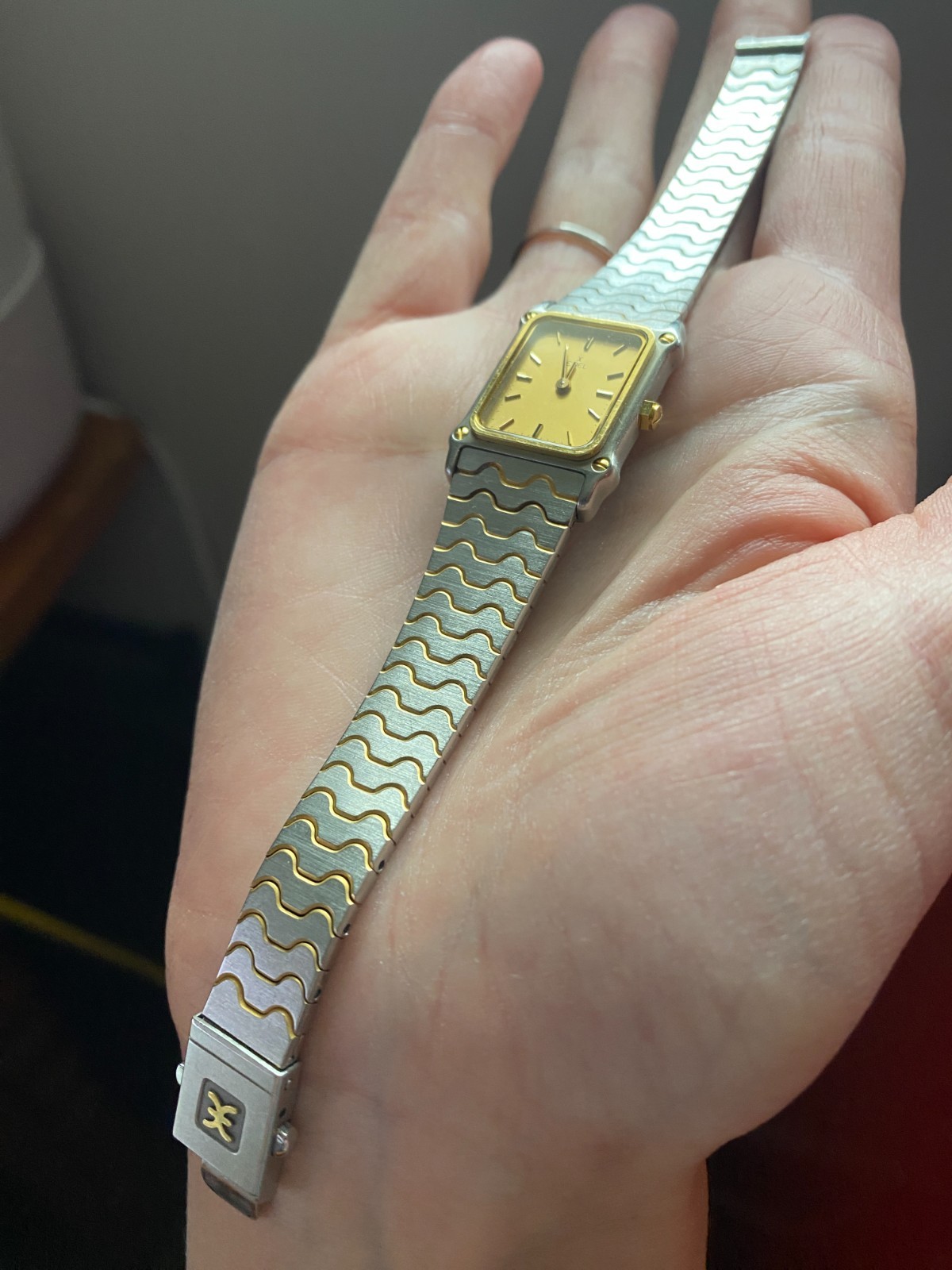 Ebel vintage luxury women watch gold
