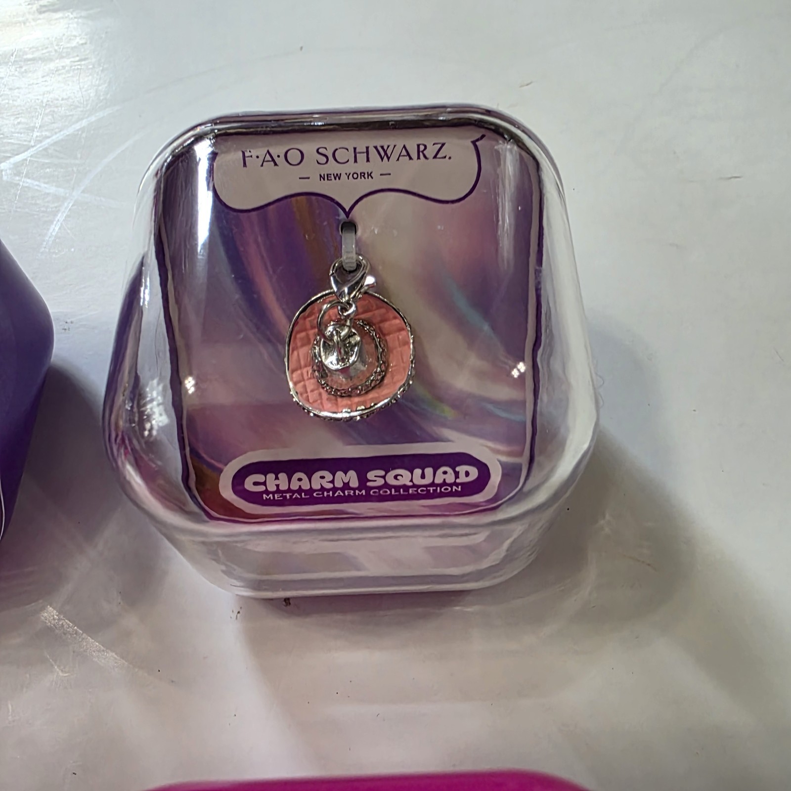 FAO Schwarz Charm Squad Pearl Bracelet and Charm Lot New Sealed