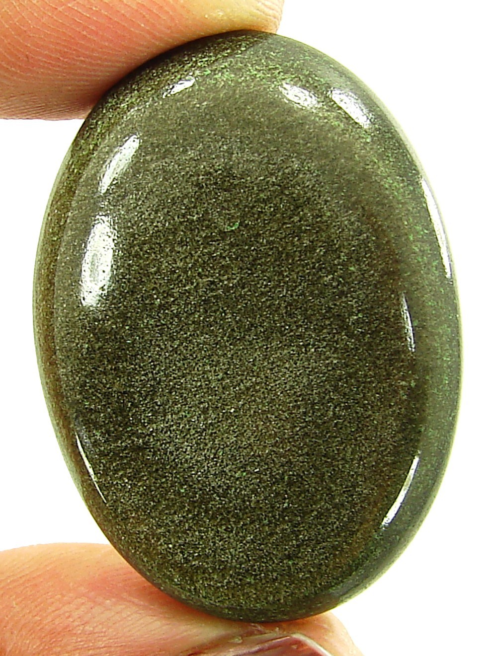 48.45 Ct Natural Golden Obsidian Loose Gemstone Cabochon Wire Wrap Stone – 5623