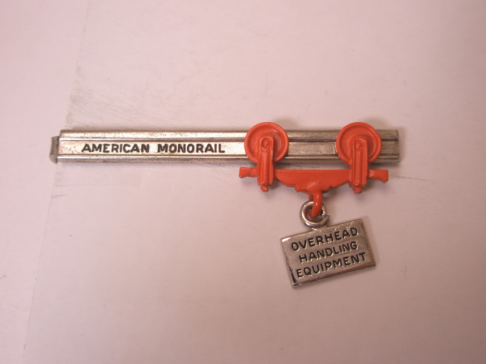 American Monorail Overhead Handling Equipment Vintage Tie Bar Clip crane hoist