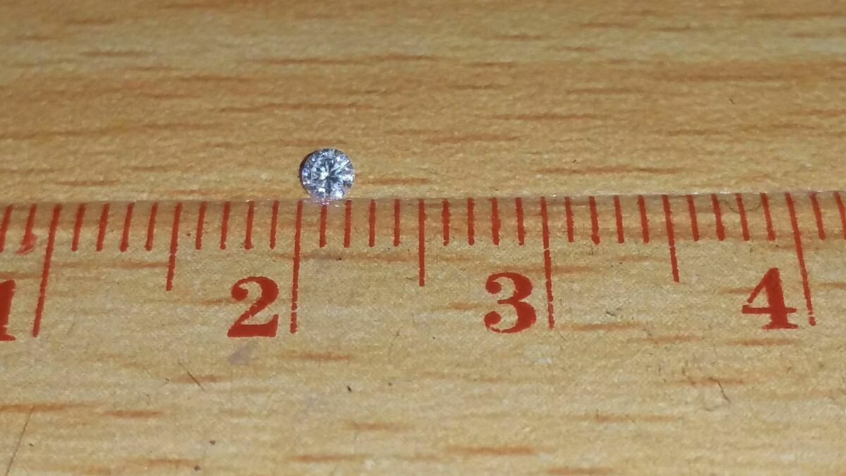 0.05 CT G-H /SI COLOR NATURAL LOOSE DIAMOND 1 PIECE ROUND SHAPE 2.35 MM 0.05 TCW