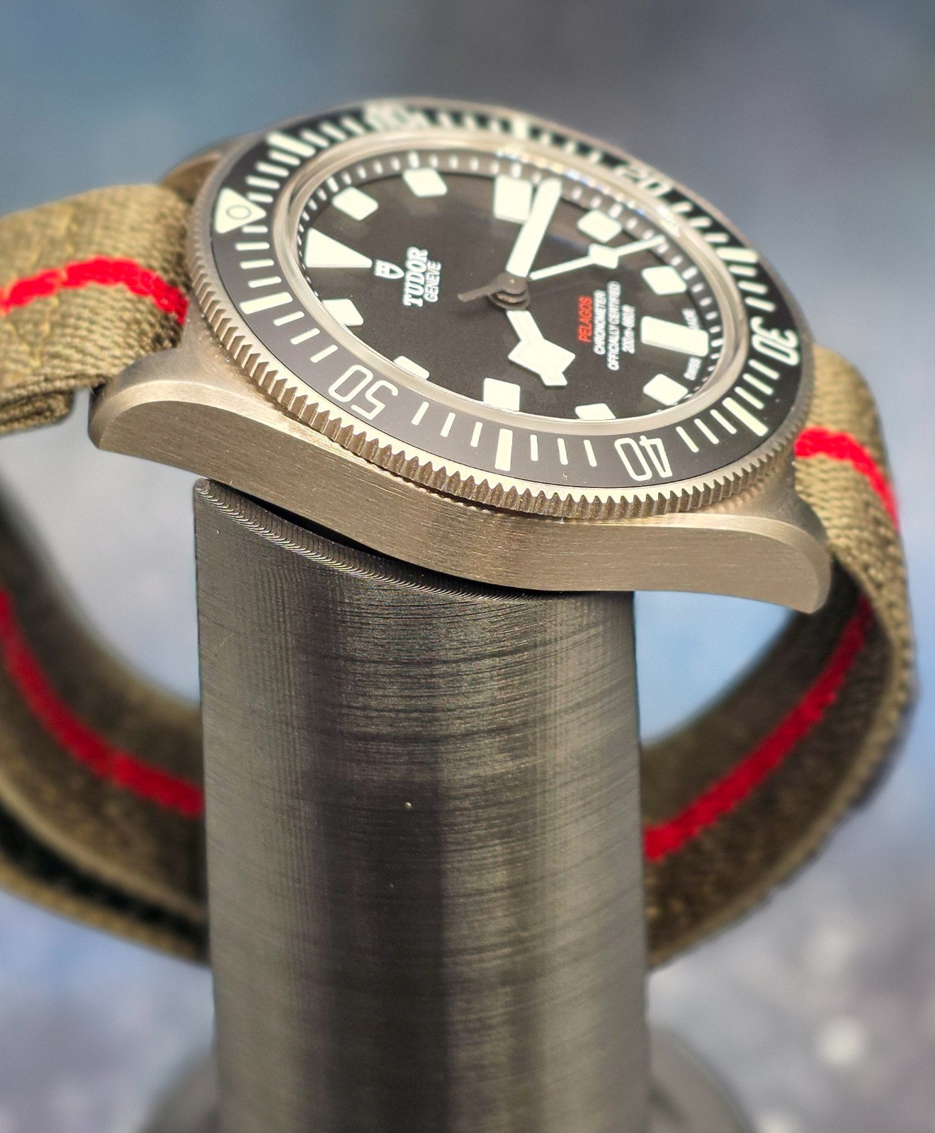 2025 TUDOR Pelagos FXD M25717N-0001 Titanium 42mm Excellent Black Dial NATO