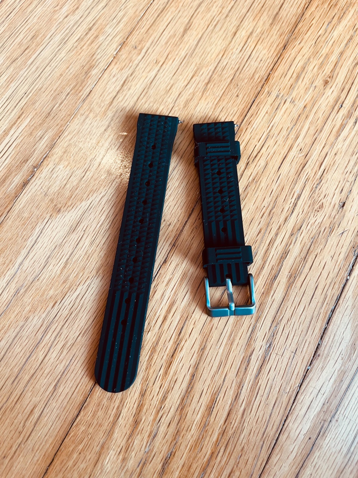 WISCASSET WATCH STRAPS – Rubber Waffle Strap (62MAS style) – 5 Colors