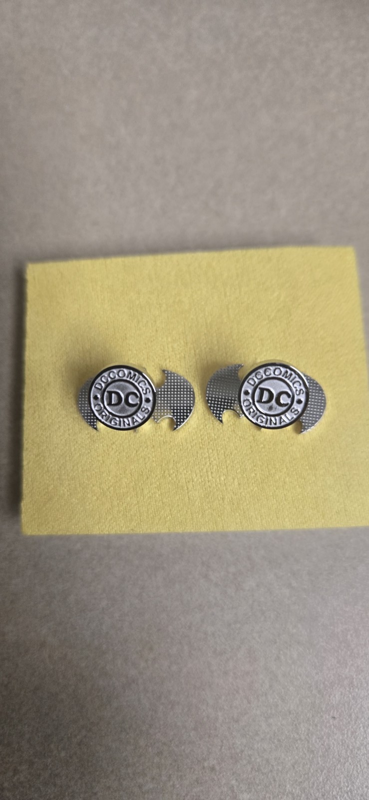 👔 DC Batman Stainless Steel Cufflinks
