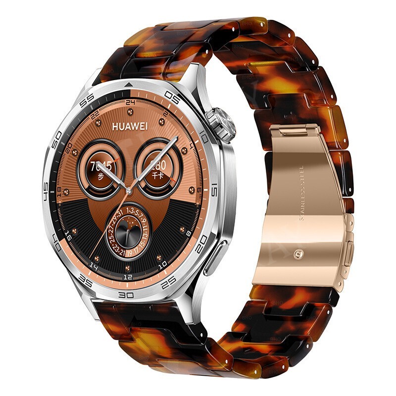 Luxury Resin Watch Band Strap for Amazfit Bip 6 5 GTR GTS 4 3 2 2e 47mm Bracelet