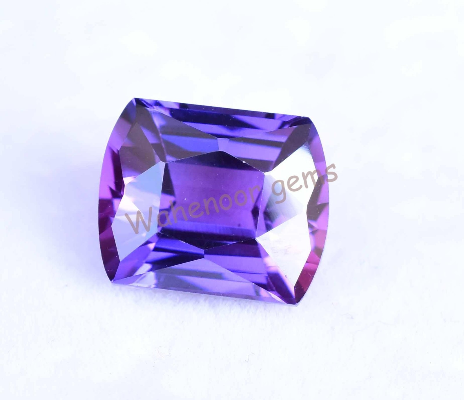11.75 Ct Natural Purple Blue Tanzanite FL Cushion Master Cut Certified Gemstone