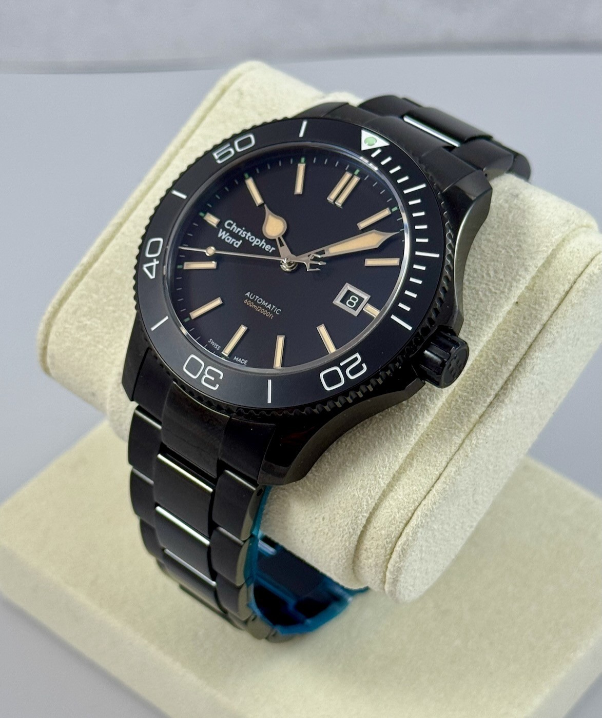 C60 Trident Pro 600 Vintage – Black PVD – 43mm – Christopher Ward