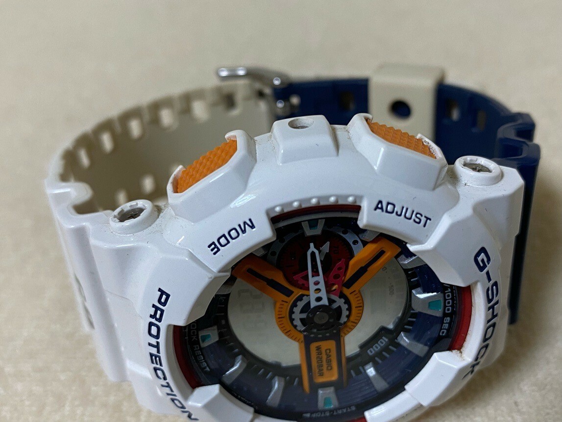 G – SHOCK × EVANGELION Rei Ayanami plug suit GA – 110PS – 7AJR Limited Edition
